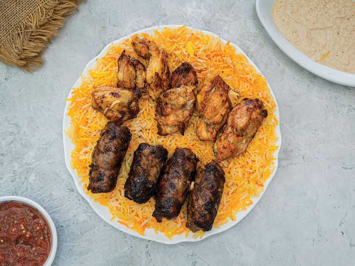 Quarter kilo tarab and quarter kilo shish tawook