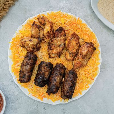 Quarter kilo tarab and quarter kilo shish tawook