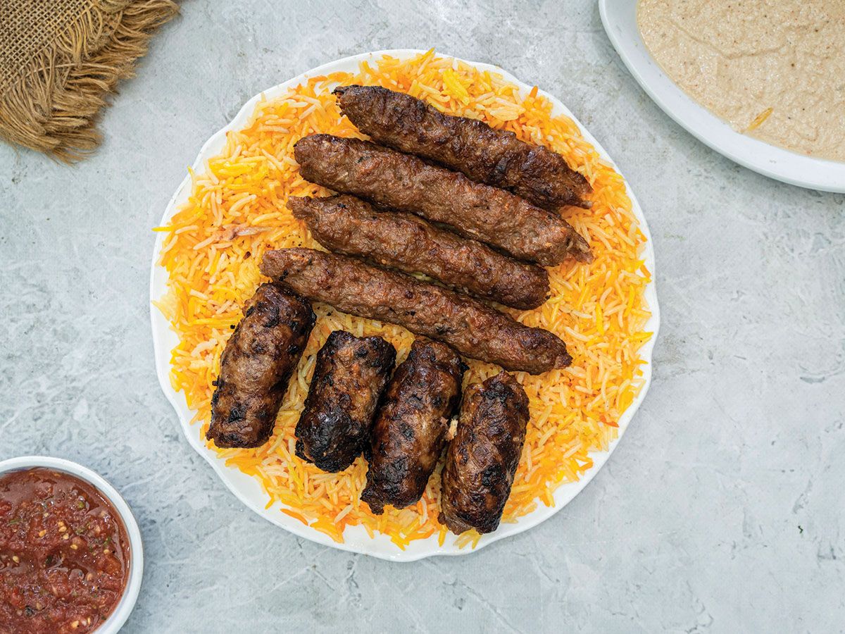 Quarter kilo tarab and quarter kilo kofta