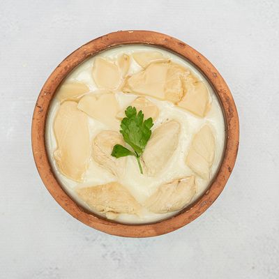 شوربة كريمة مشكلة