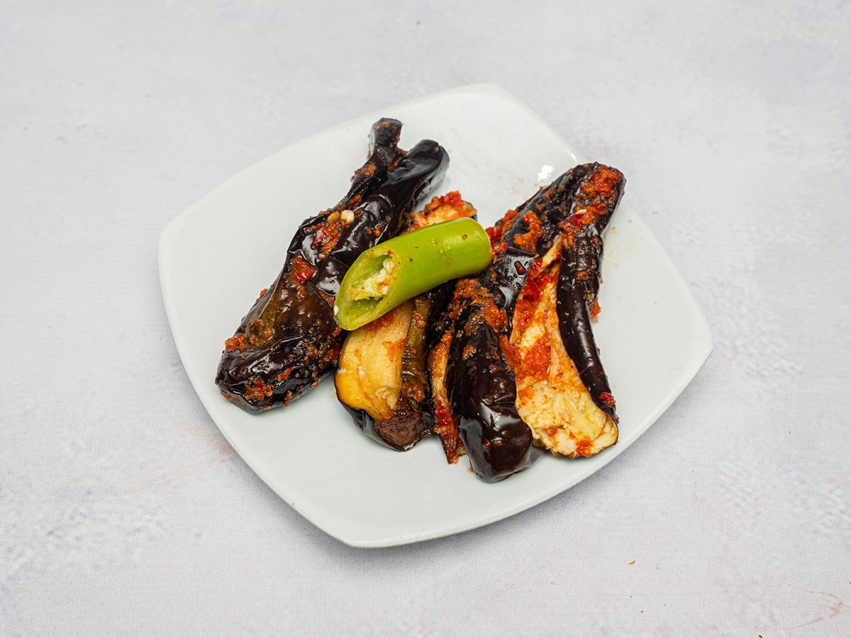 Pickled Eggplant Salad