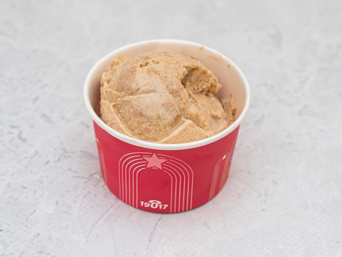 Hazelnut Ice Cream Scoop