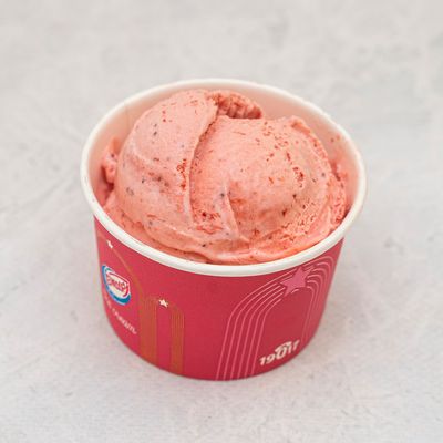 Strawberry Ice Cream Scoop