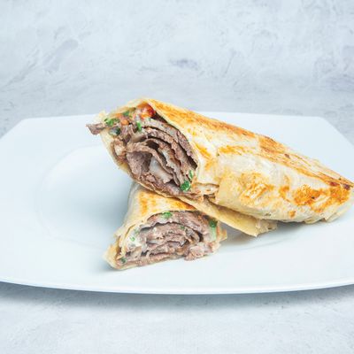 Super Syrian Meat Shawarma sandwich
