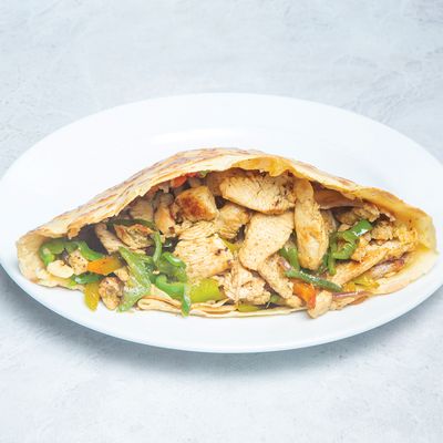 Fajita crepe