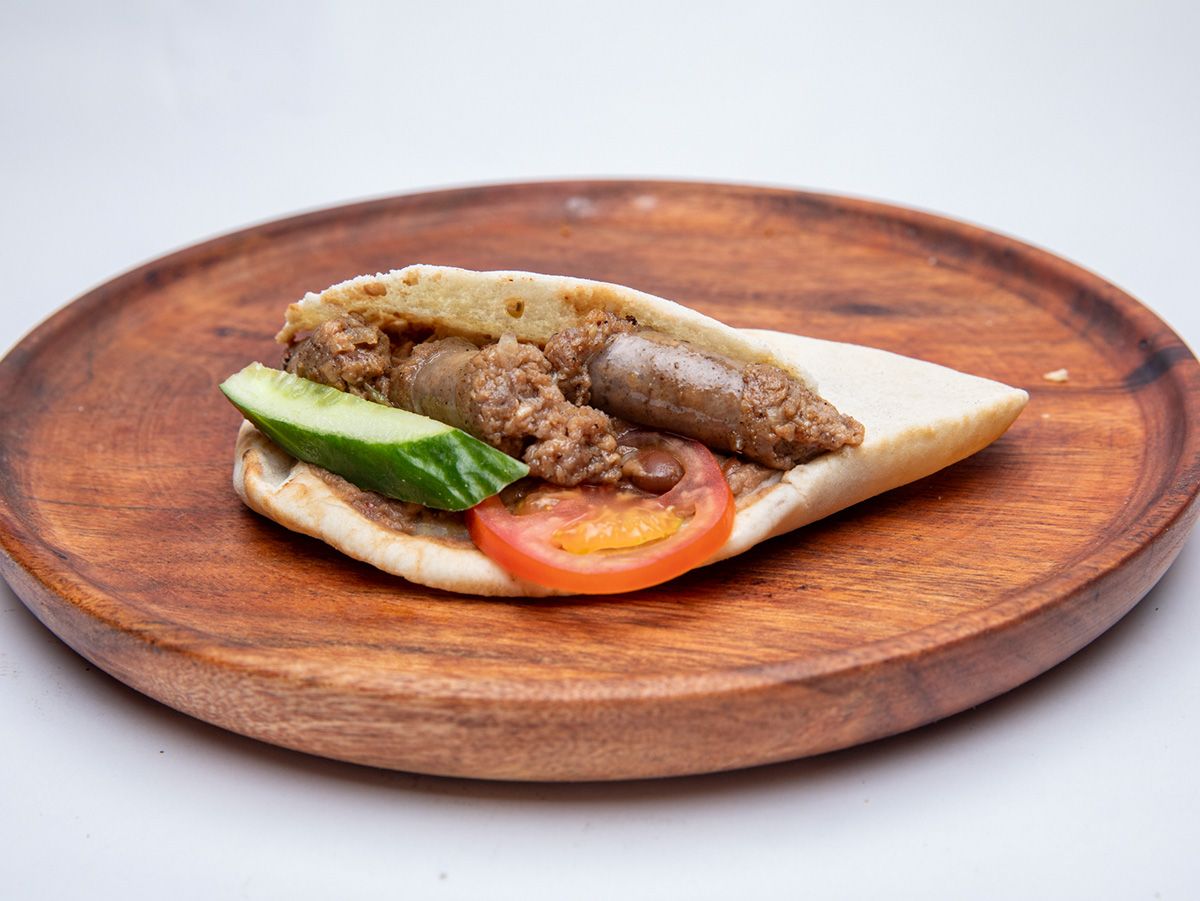 Sausage Foul Sandwich