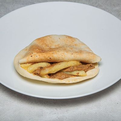 Foul On Potatoes Sandwich