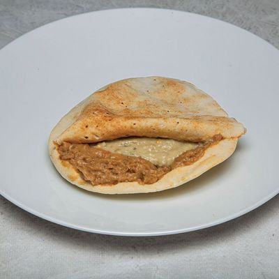 Foul on Baba Ghannoug Sandwich