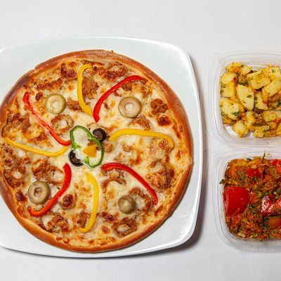 Chicken Strips Pizza