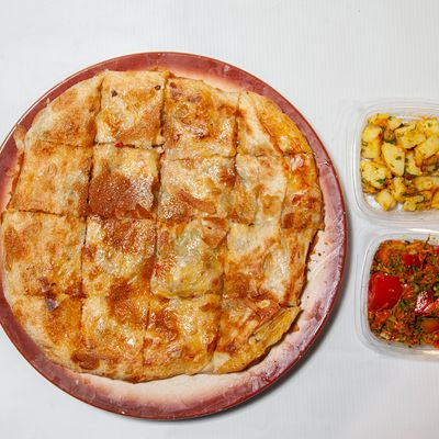 Romy Cheese Pie With Olives And Eggs