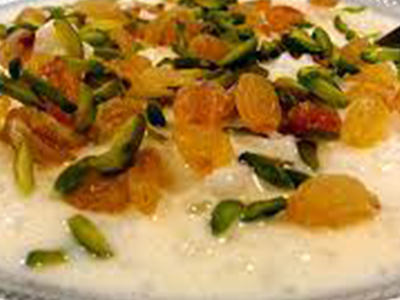 El Qonbela Rice Pudding