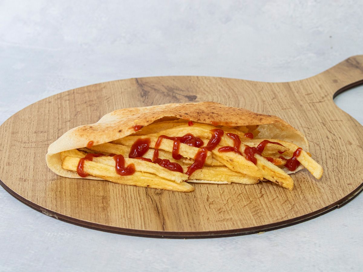 Ketchup and Mayonnaise Fingers Sandwich