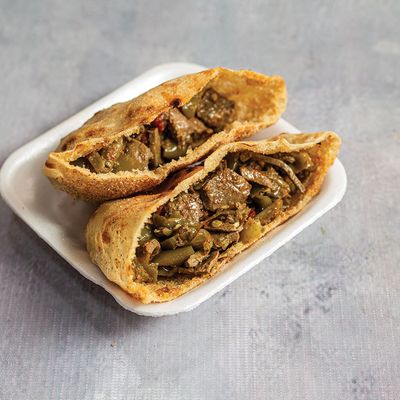 Alexandrian liver sandwich