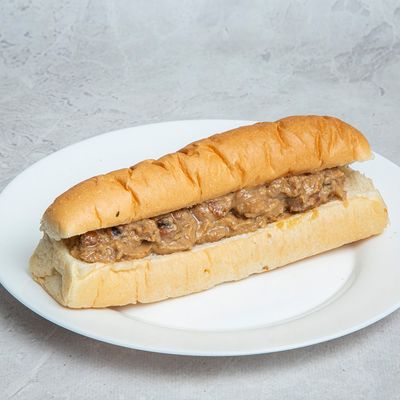 Foul olive oil bun or French Sandwich