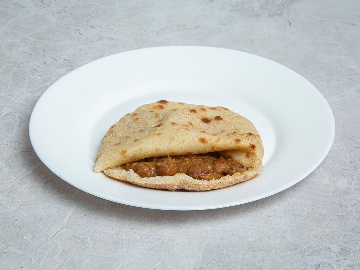 Foul with butter Shami or Baladii Sandwich