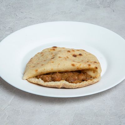 Foul with butter Shami or Baladii Sandwich
