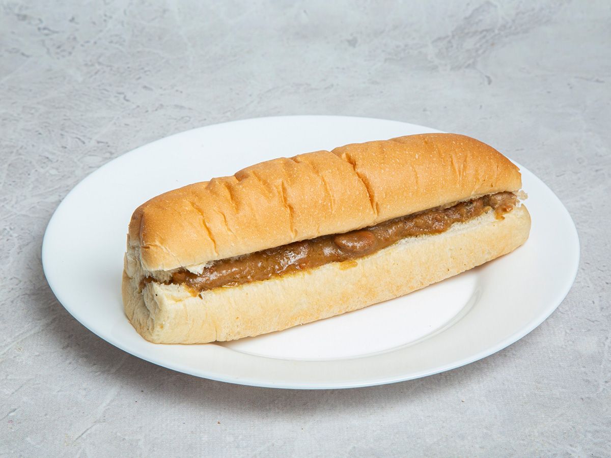 Foul with butter bun or french Sandwich