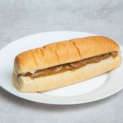 Foul with butter bun or french Sandwich