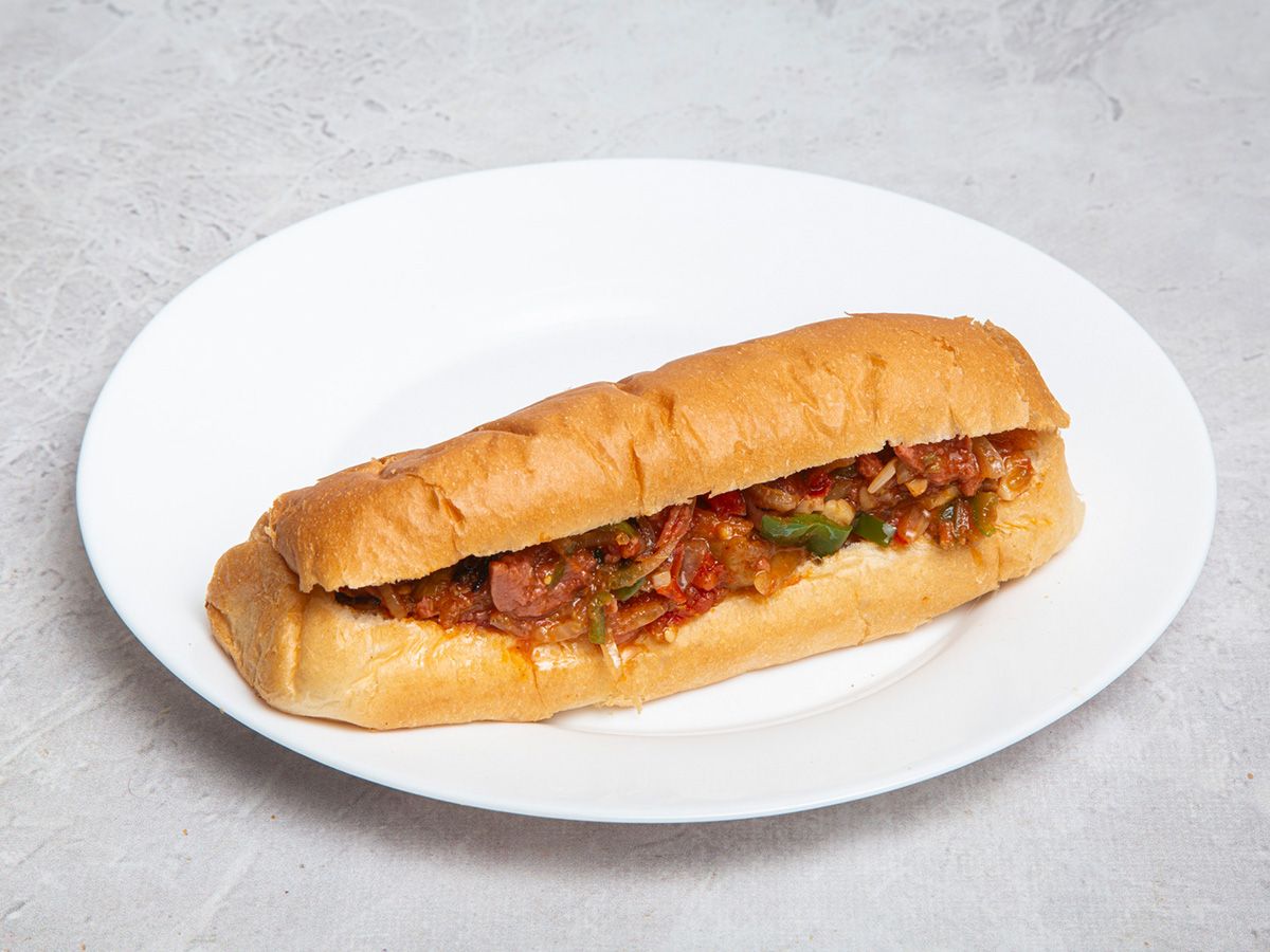 Mesakaa sausage bun or French Sandwich