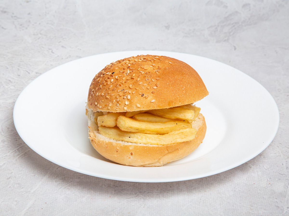 Pomme frites fingers bun or french Sandwich