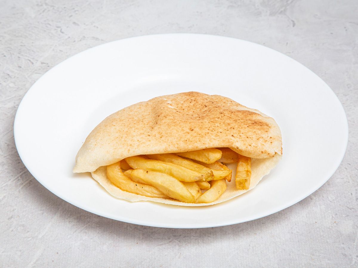 Pomme frites fingers Shami or Baladii Sandwich