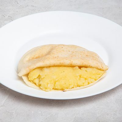 Puree potatoes butter Shami or Baladii Sandwich