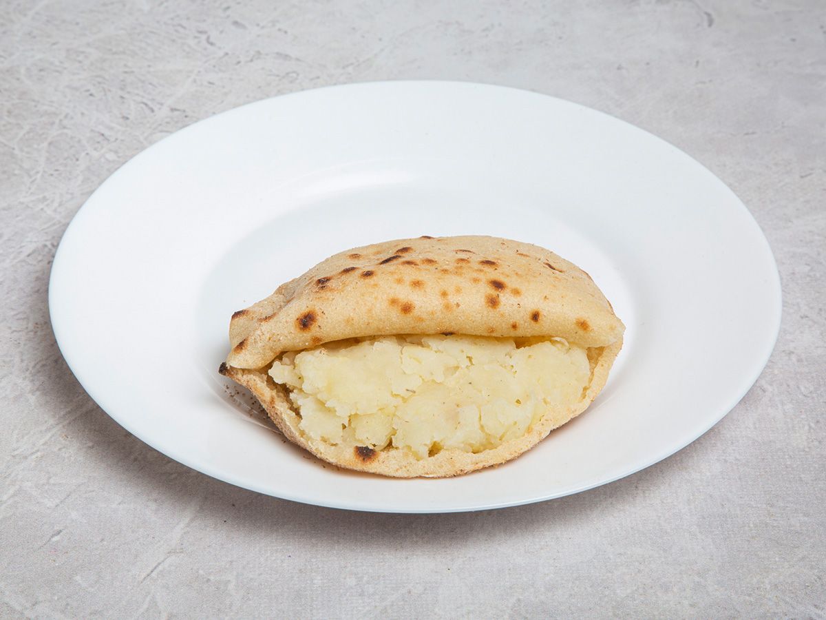 puree potatoes Shami or Baladii Sandwich