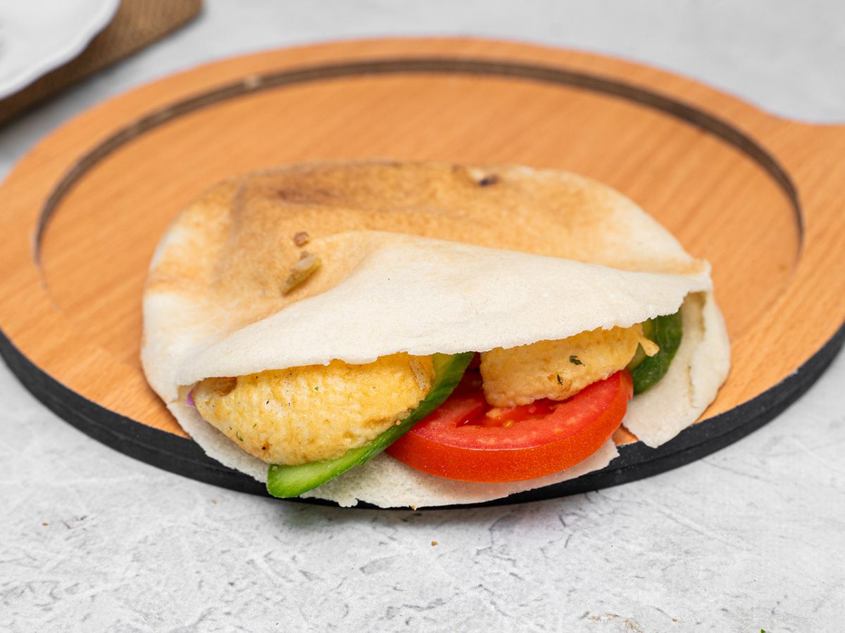 Medahrag Eggs Shami or Baladii Sandwich