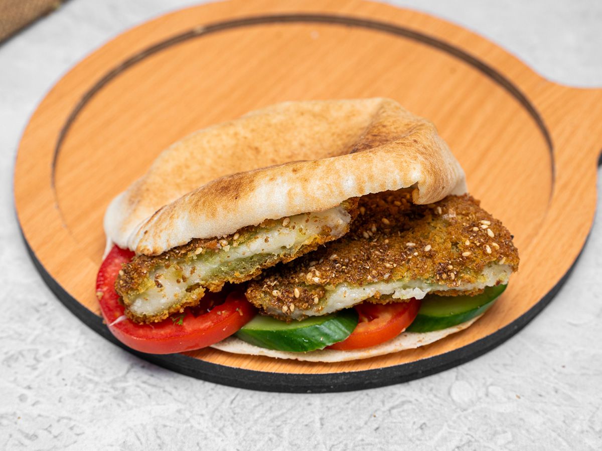 falafel Al Tabakh Mix cheese Shami or Baladii Sandwich