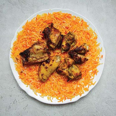 Quarter Shish Tawook with Rice