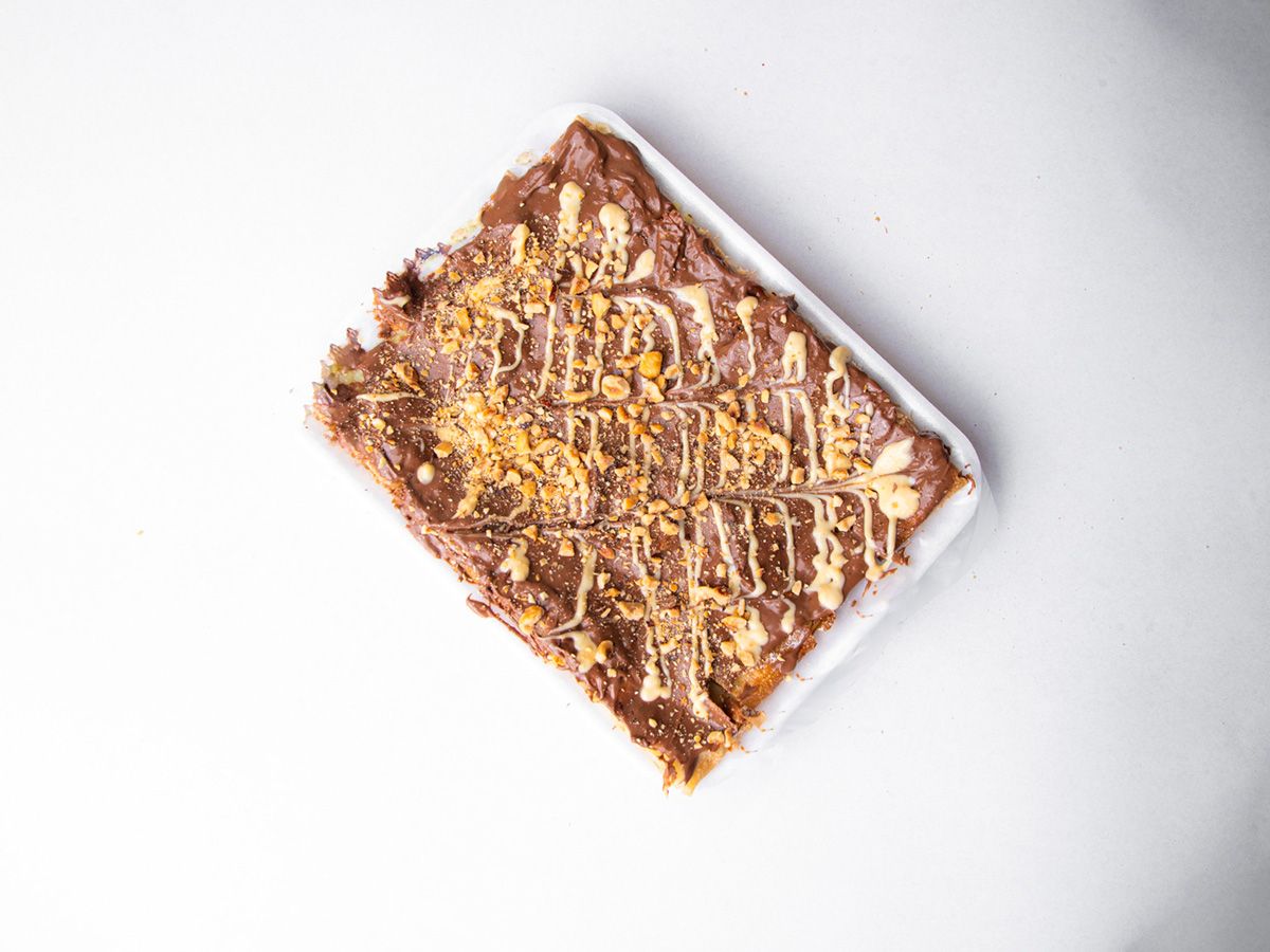 Chocolate Pie With Hazelnut