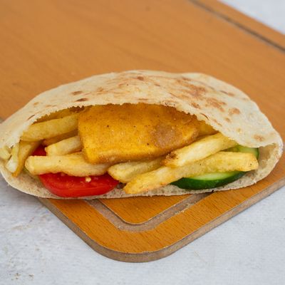 Fried cheese sandwich
