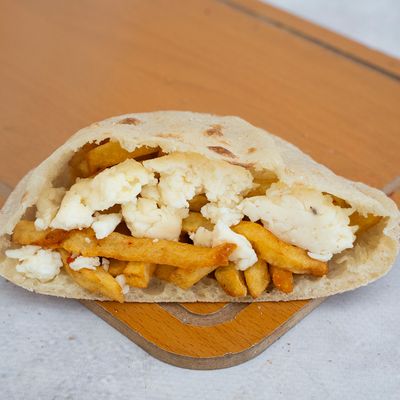 ساندويش بطاطس تحبيش