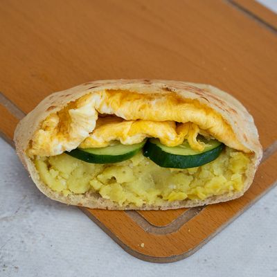 Mashed potato sandwich