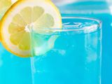 Blue Passion Fizz Mocktail