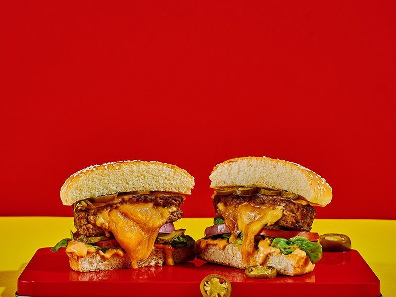 Elevation Beef Burger Sandwich