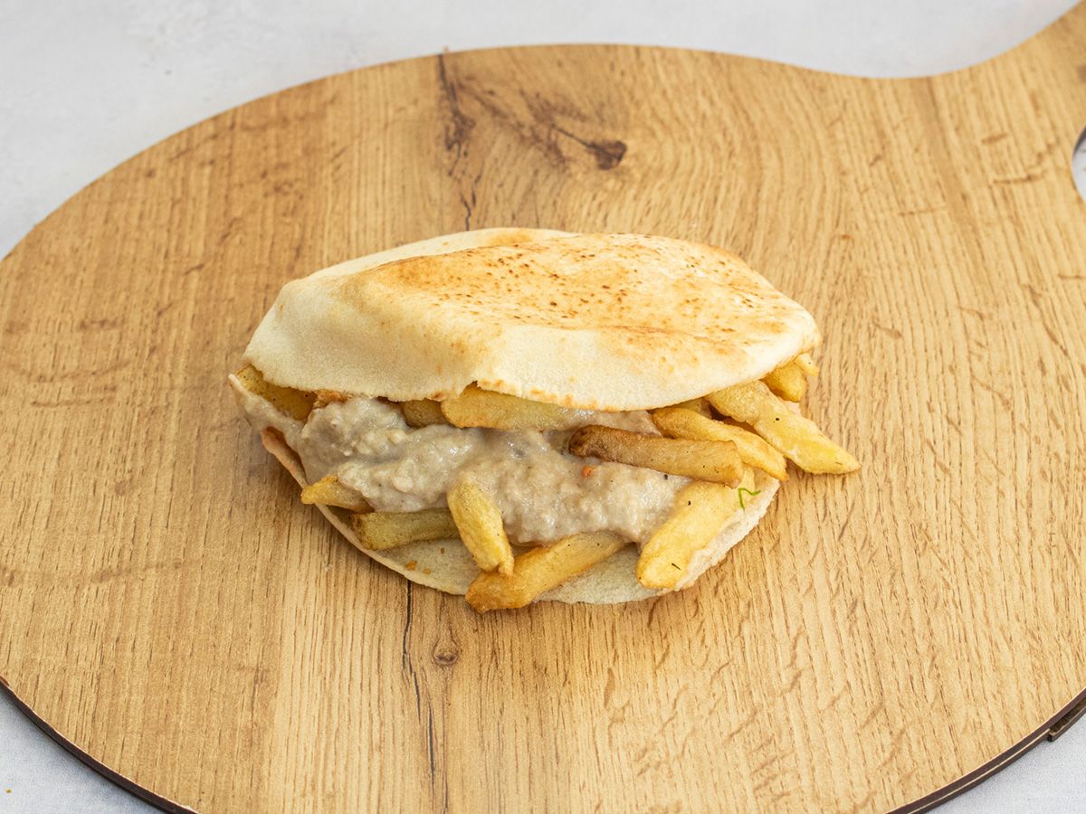 Ali Baba Ghannouj's Fingers Potato Sandwich