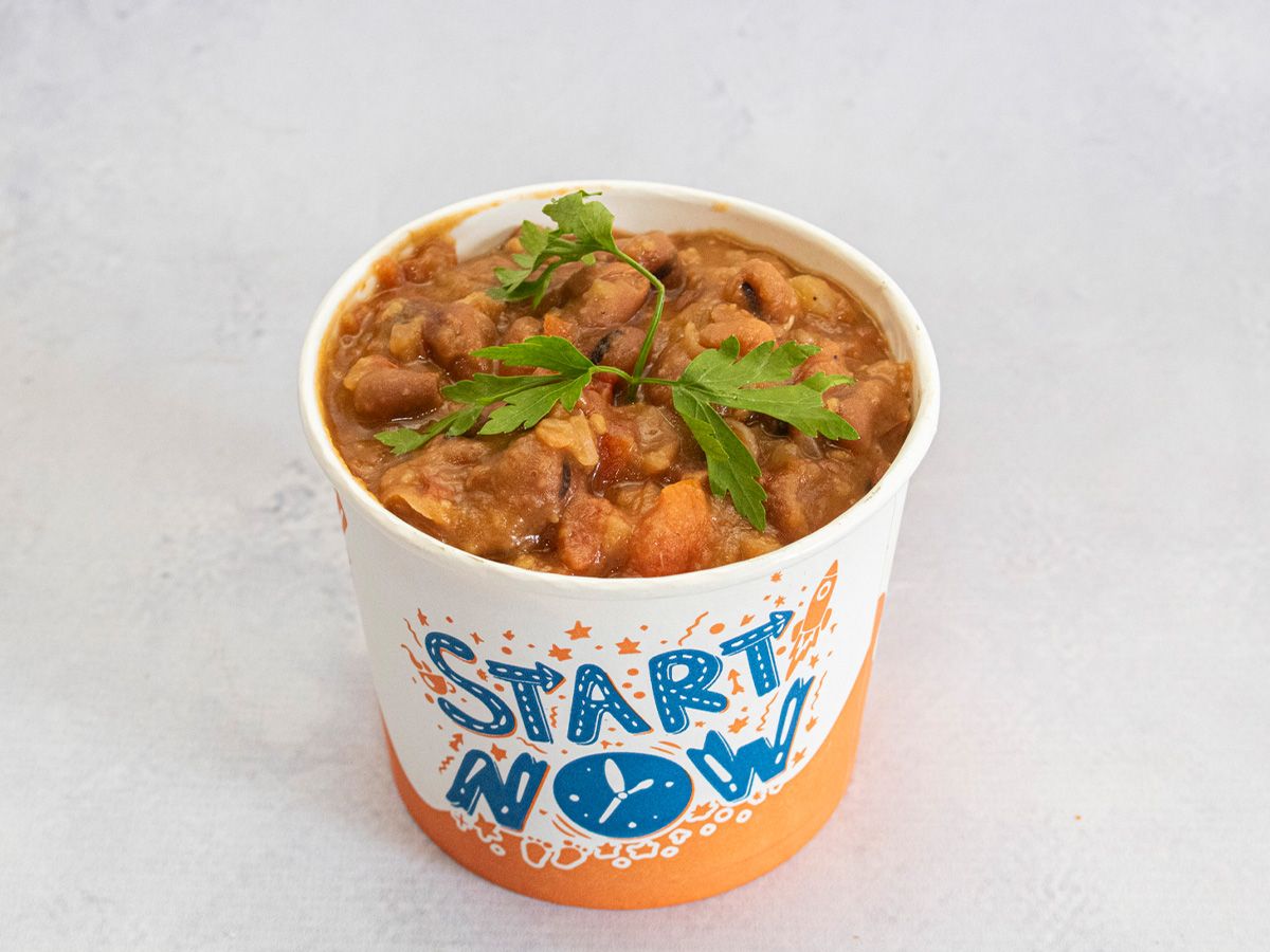A Can Of Beans With Sauce