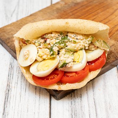 Cheese With Boiled Egg Sandwich