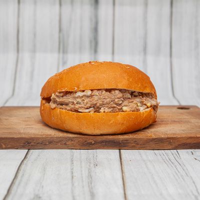 falafel boiled eggs bun or french Sandwich