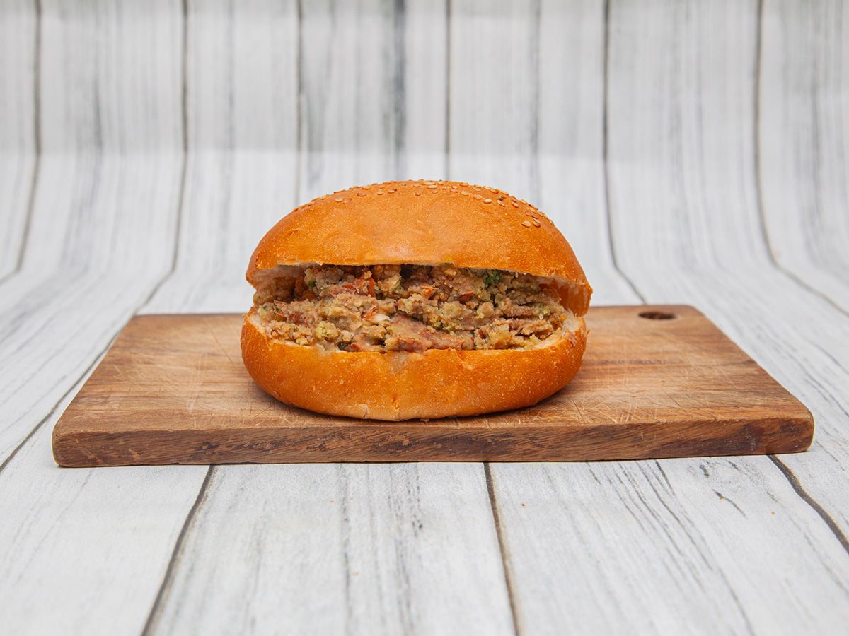 Mix Foul on a bun or french Sandwich