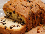 English Cake With Orange And Raisins