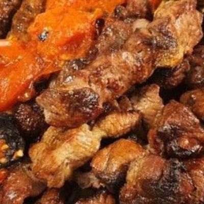 Grilled Chicken With Half A Kilo Of Kofta