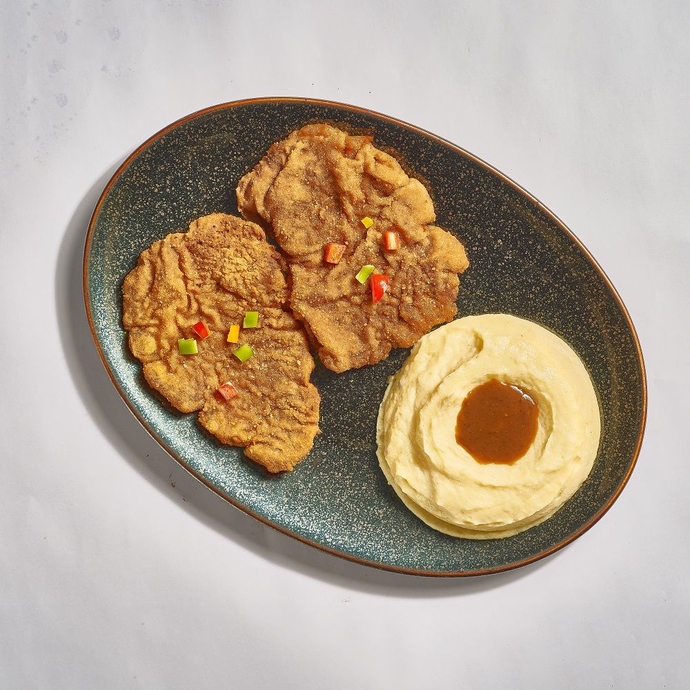 Escalope pane beef