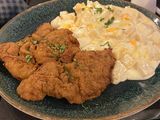 Escalope pane dish
