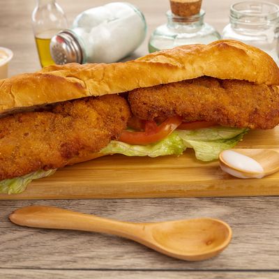 Escalope pane sandwich