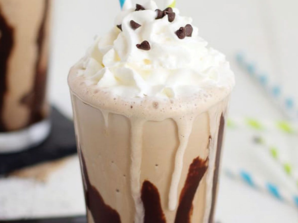 peanut butter espresso cream frappe