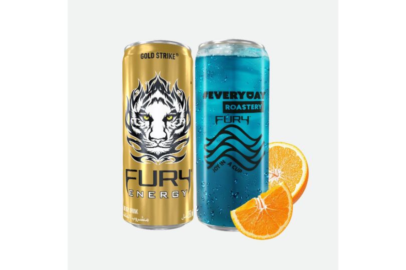 Everyday Roastery Fury Energy Blue Rush - 500 Ml