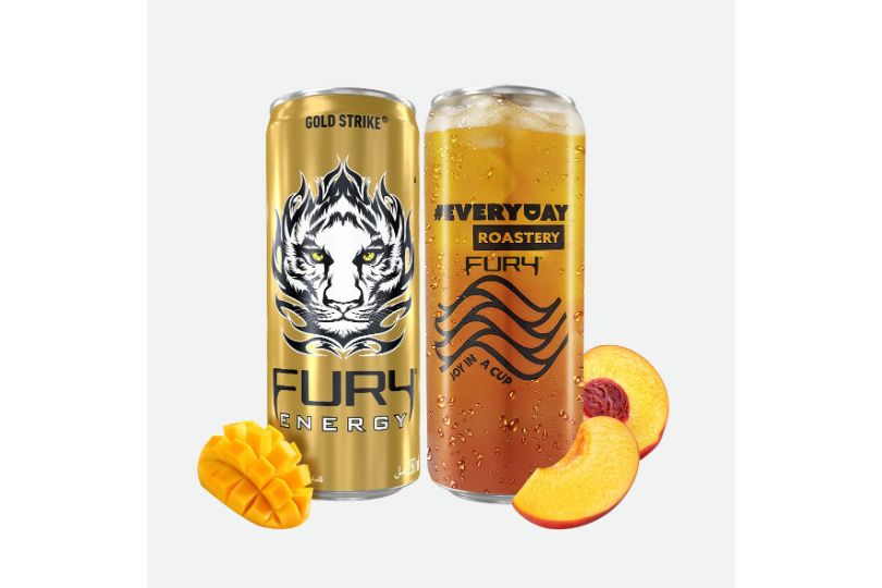 Everyday Roastery Fury Energy Peachy Mango - 500 Ml