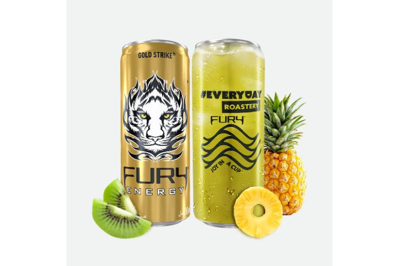 Everyday Roastery Fury Energy Green Pineapple - 500 Ml